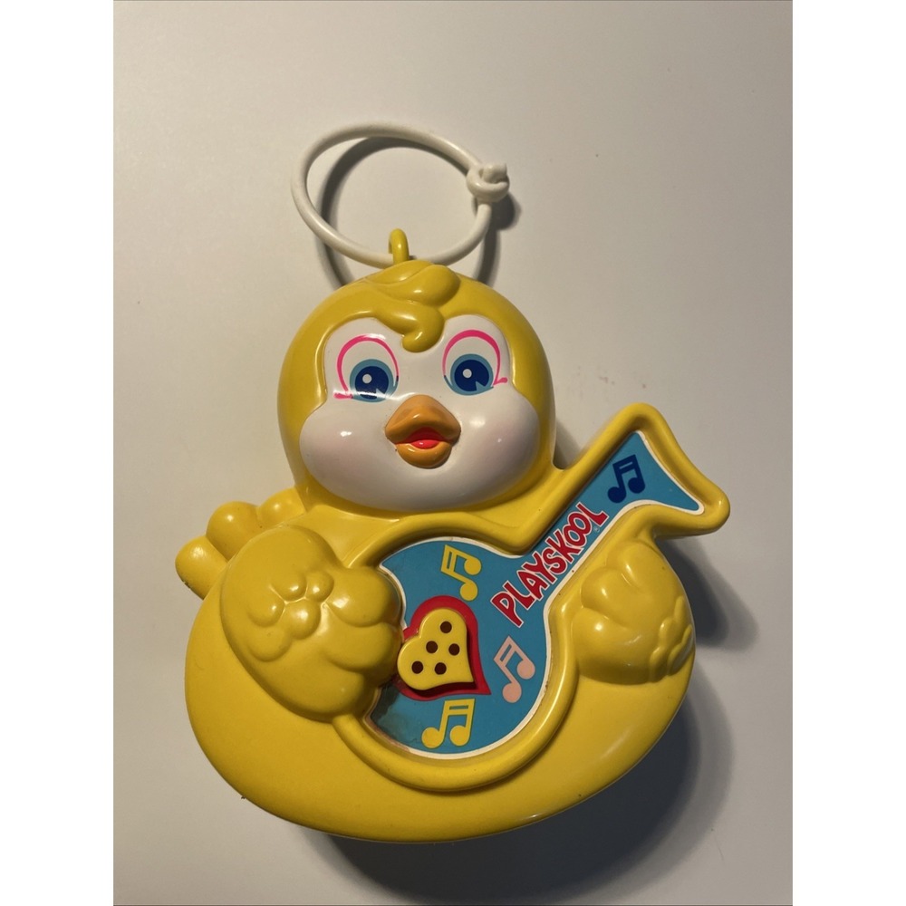 VTG 1983 Playskool Lullaby Yellow Bird Baby/Childhood Toys *FOR PARTS OR REPAIR*